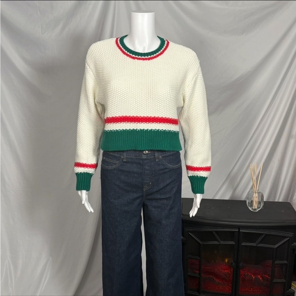 Show Me Your Mumu 100% Cotton Festive Sweater XS NWT - Picture 7 of 13